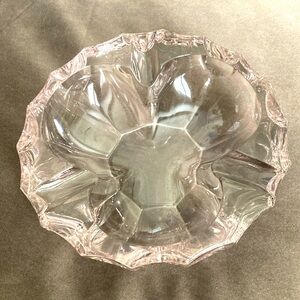 Vintage RARE Purple Crystal Ashtray